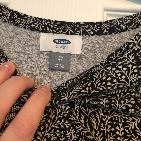 Black patterned tunic - Picture 2 of 2